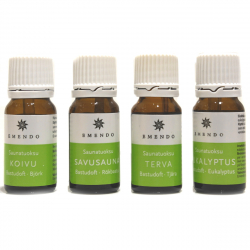 zestaw, olejkow, eterycznych, do sauny, 4x10 ml